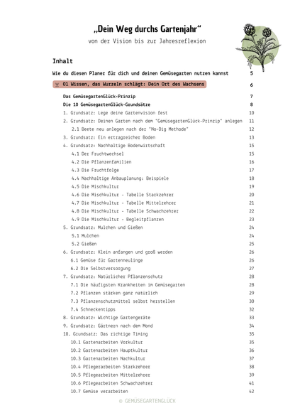 Gemüsegarten planen – Planungsschablonen Basis