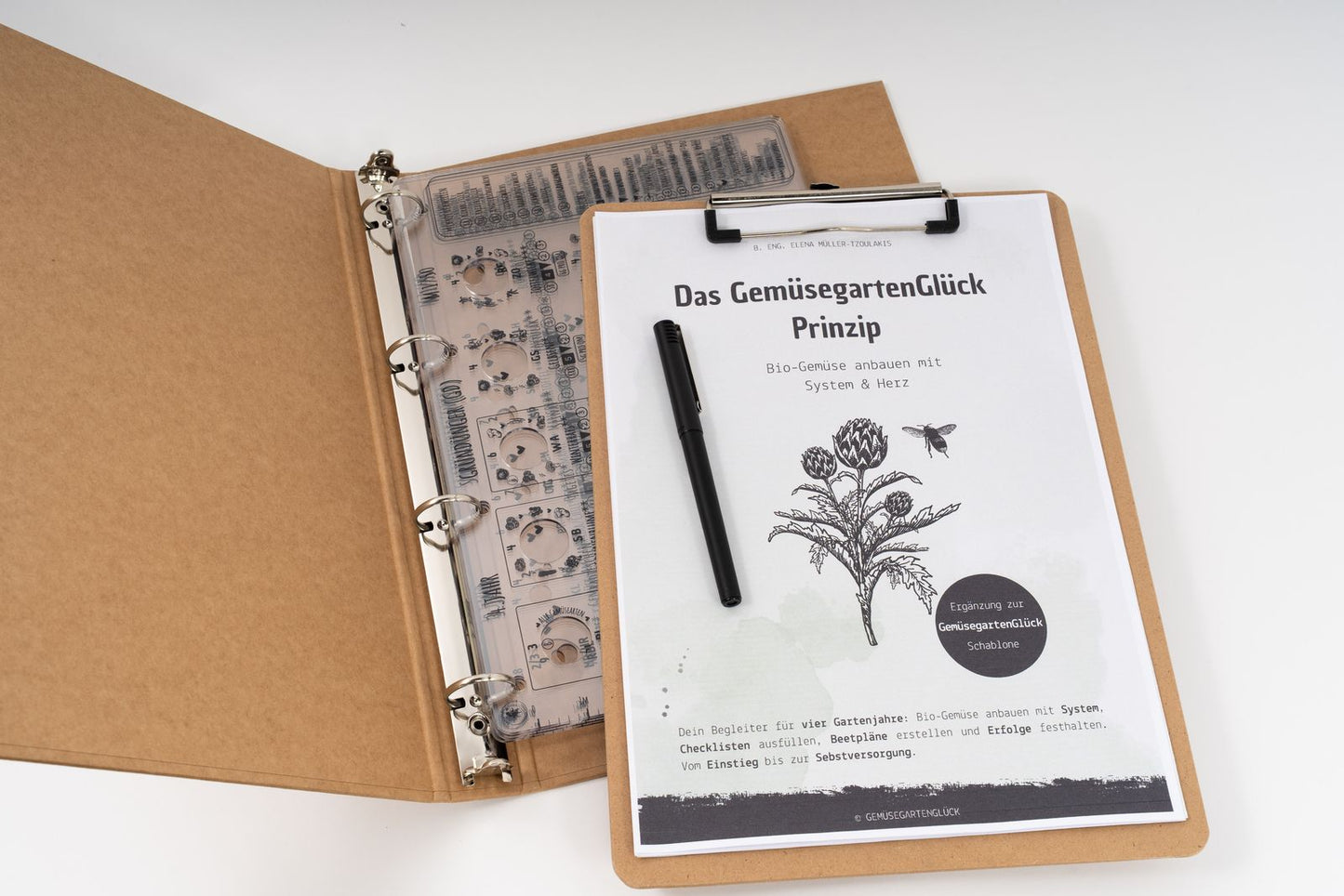 Gemüsegarten planen – Planungsschablonen Exklusiv